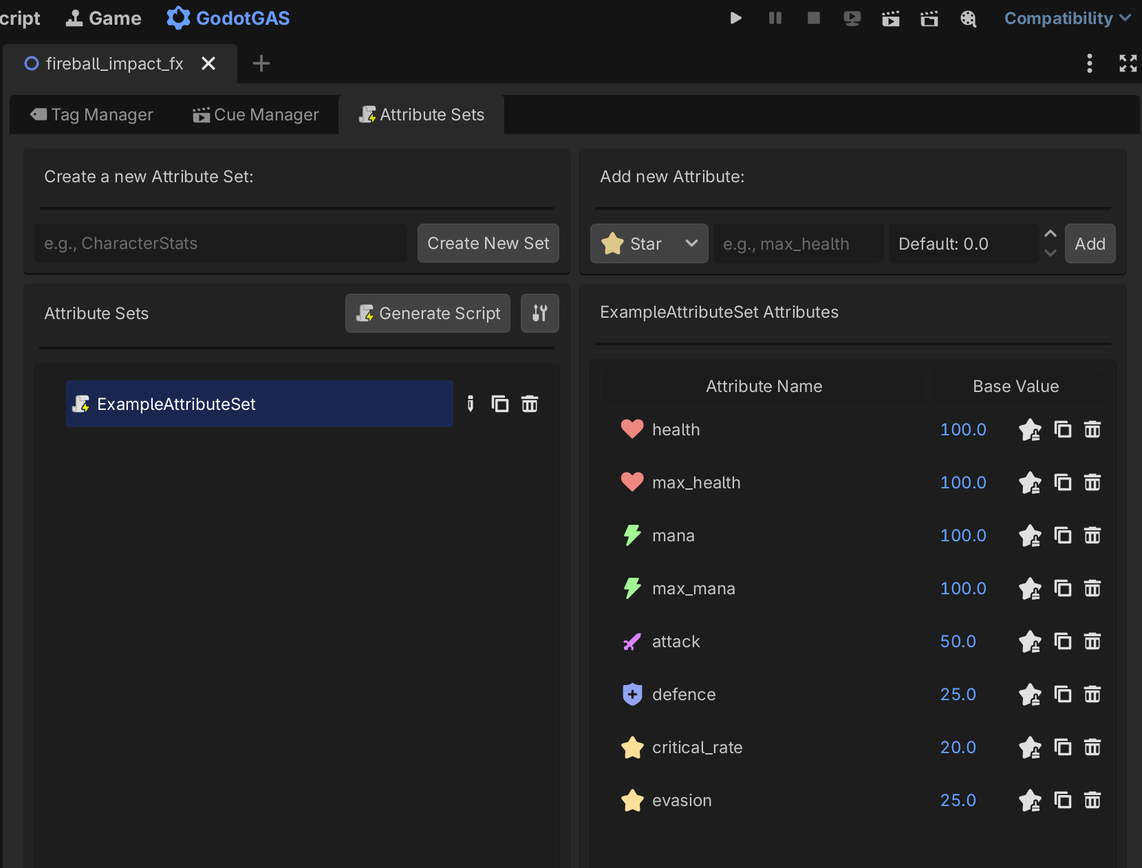 Tag Manager Panel